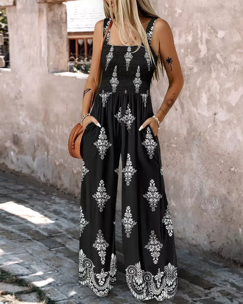 Lasaky - Elegant Jumpsuit with Wide Leg and Pockets