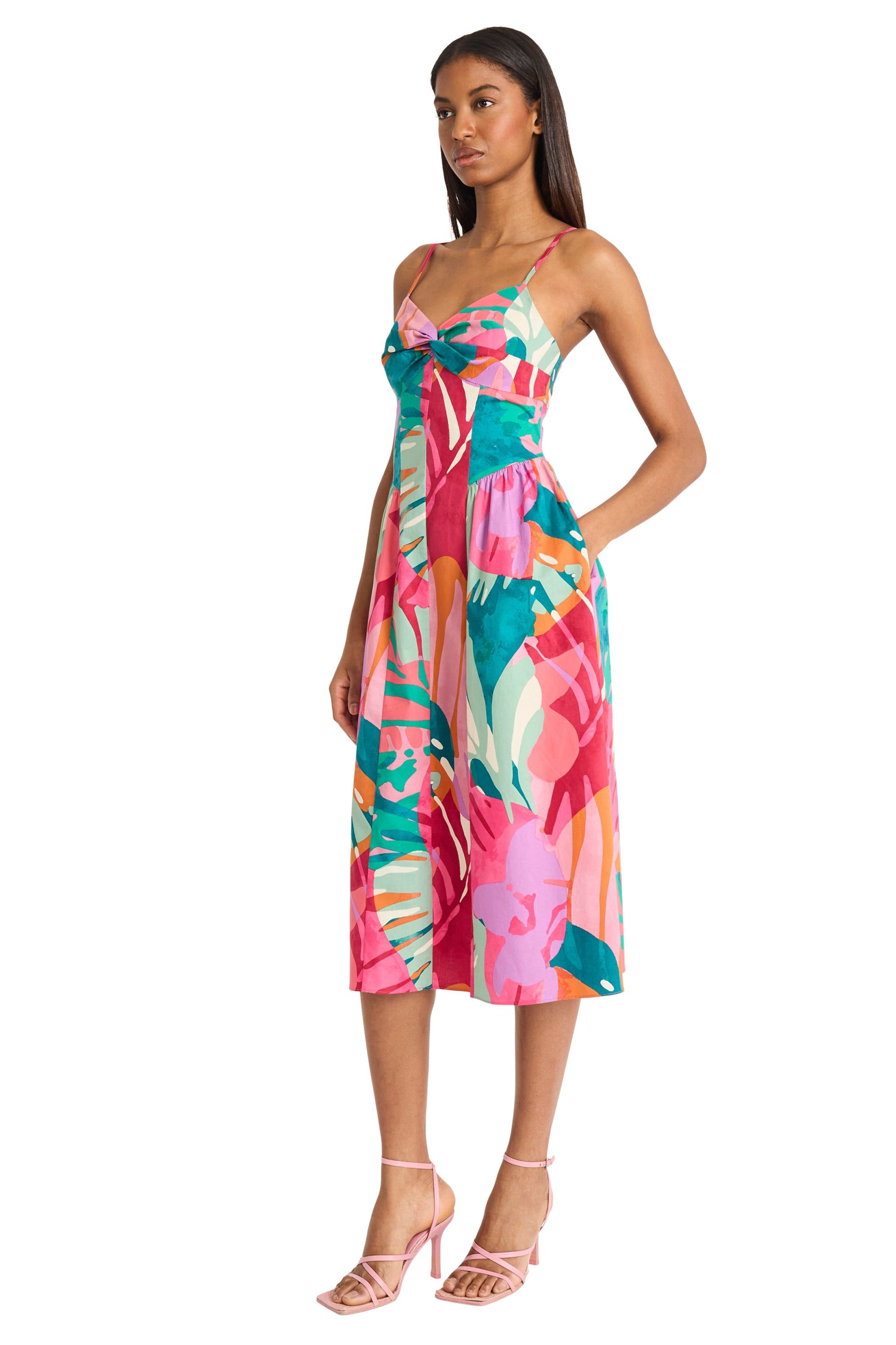 Sandrine - ROSE RED/TEAL BLUE / Standard / 10