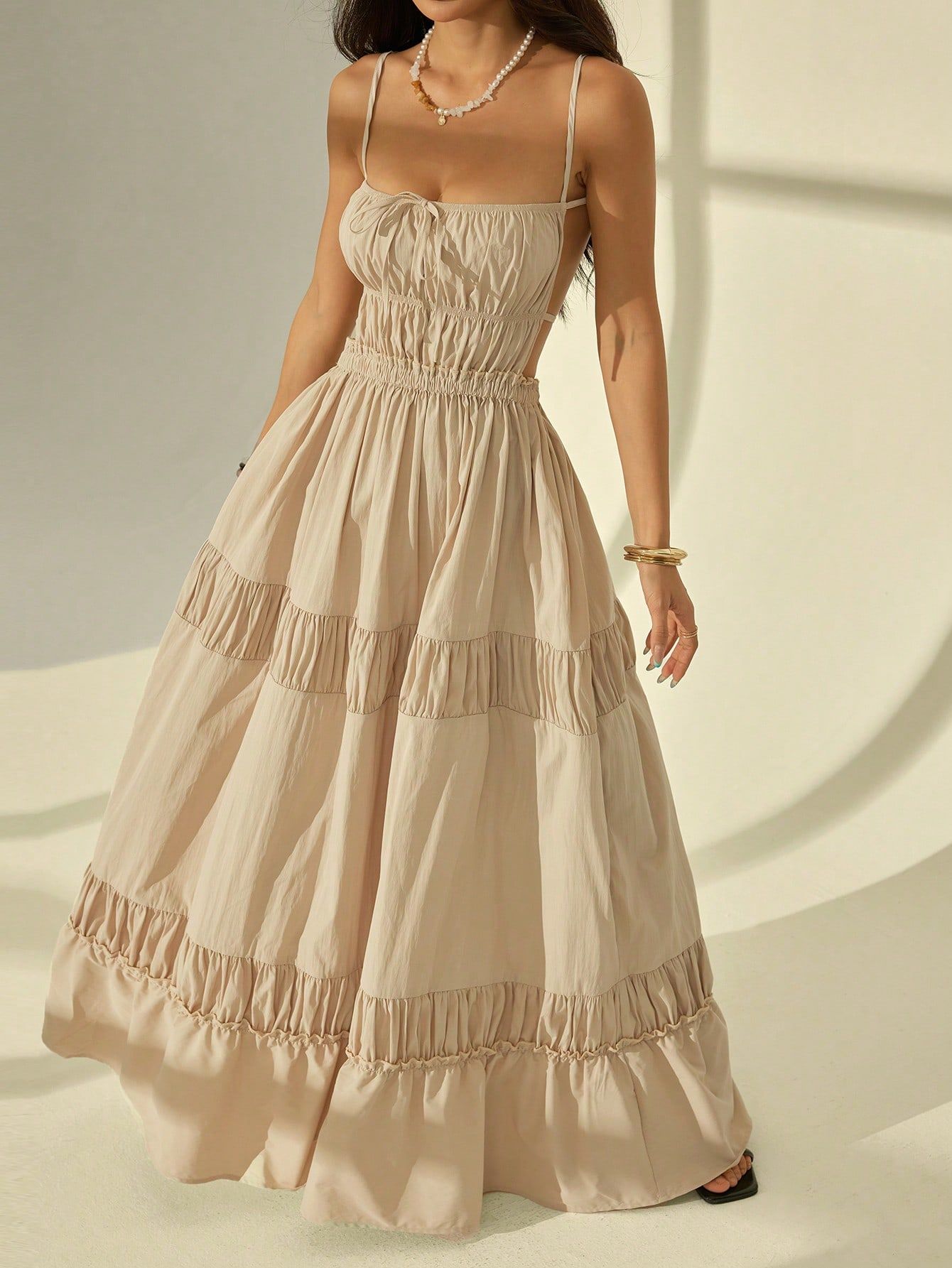 Women's Fashionable Long Dress Suitable For Summer