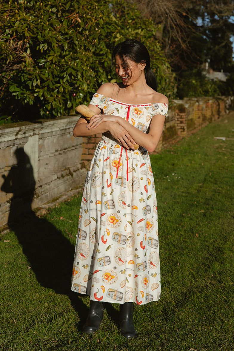 Culinary Delight Midi Dress - S